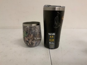 Lot of (2) Tumblers, E-Commerce Return, Sold as is
