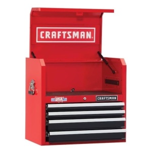 Craftsman 2000 Series 26-in W x 24.5-in H 4-Drawer Steel Tool Chest. Appears New