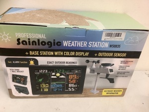 Weather Station, Appears new, Powers Up, Sold as is