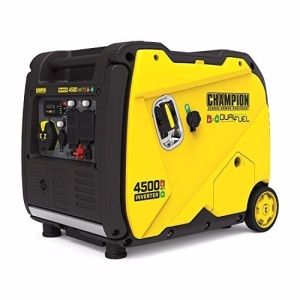 Champion Power Equipment 4500-Watt Dual Fuel RV Ready Portable Inverter Generator, Electric Start