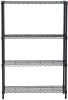 TRINITY 4-Tier NSF Wire Shelving Rack, 36 x 14 x 54-Inch, Bronze 