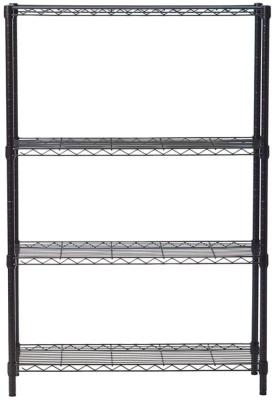 TRINITY 4-Tier NSF Wire Shelving Rack, 36 x 14 x 54-Inch, Bronze 