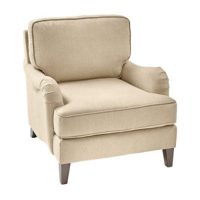 Pier1 Performance English Arm Chair in Linen. NEW