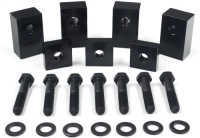 Lot of (18)&nbsp;Billet Aluminum Black Rear Seat Recline Kit with Bolts and Washers For 4-Door Jeep Wrangler JKU 2007-2017&nbsp;
