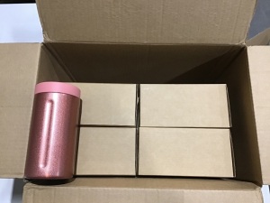 Case of (12) Double Walled Stainless Steel Slim Can Coozie for 12 oz Cans