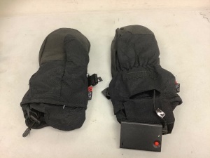 ActionHeat AA Battery-Heated Mittens, E-Commerce Return, Sold as is