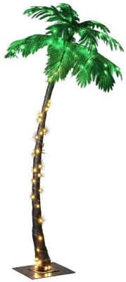 LIGHTSHARE 7' Lighted Palm Tree
