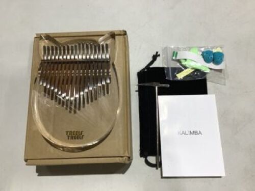 Case of (30) TREELF Kalimba 17 Keys Acrylic Thumb Piano