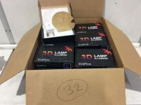 Lot of (32) Buffalo&nbsp;Bills 3D Illusion Lamps