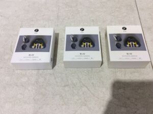 Lot of (3) Bluetooth Earbuds 