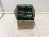 Lot of (12) Solar Powered LED Wall Lights 