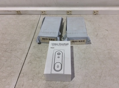 Lot of (3) HD Wi-Fi Video Doorbells
