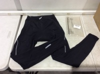 Lot of (24)&nbsp;LAMEDA Men's Windproof&nbsp;Thermal Running Pants, Small