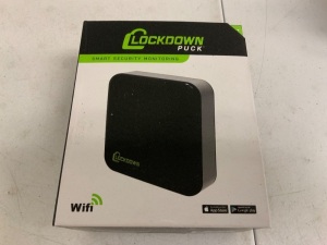 Lockdown Puck Smart Security Monitoring, E-Commerce Return, Sold as is