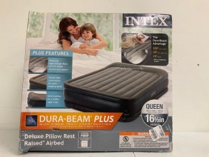 Intex Queen Air Mattress, E-Commerce Return, Sold as is