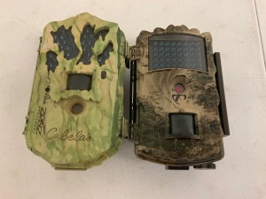 Lot of (2) Trail Cameras, E-Commerce Return, Sold as is