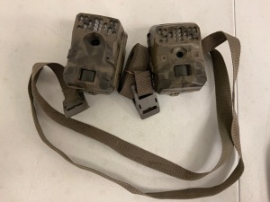 Lot of (2) Trail Cameras, E-Commerce Return, Sold as is