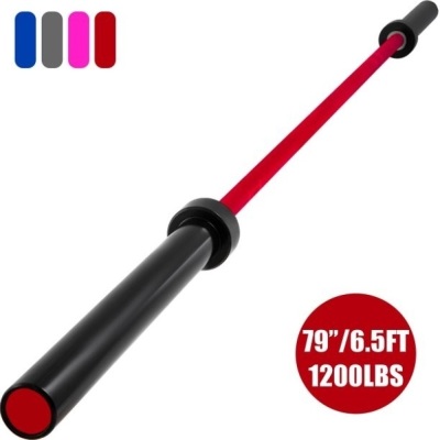 VEVOR Olympic Barbell, 33lbs, Capacity 1200lbs  