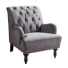 Pier1 Performance Tweed Chas Chair in Gray. NEW