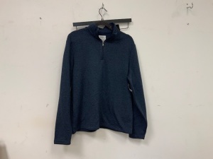 Old Navy Mens 1/4 Zip Pullover, L, Appears New, Sold as is