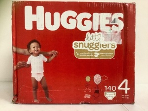 Huggies Snugglers, Size 4, Appears New