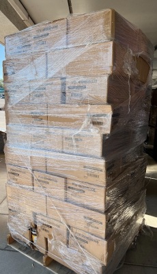 Pallet of Hand Sanitizer Canisters, New, Sold as is