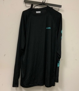 Columbia Mens Long Sleeve DryFit Shirt, XL, E-Commerce Return, Sold as is 