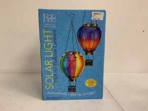 Hot Air Balloon Solar Light, Appears new, Sold as is