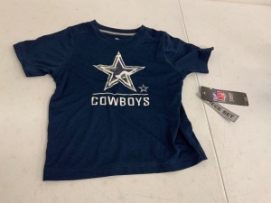 Dallas Cowboys Toddler Shirt, 3T, E-Commerce Return, Sold as is