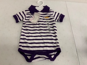 LSU Infant Onesie, 6M, Appears new, Sold as is