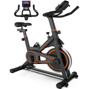 UREVO Indoor Stationary Exercise Cycling Training Bike 