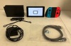 Nintendo Switch Bundle with Neon Blue and Neon Red Joy‑Con, Works