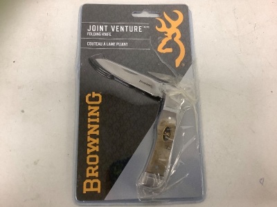 Browning Folding Knife, E-Commerce Return, Sold as is