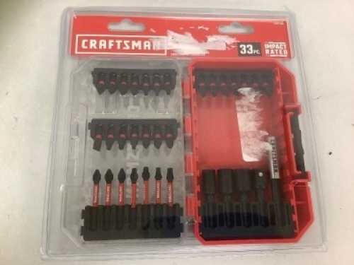 Craftsman Drill Bit Set, Appears new, Sold as is