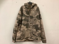 Mens Zip Jacket, Large, E-Comm Return