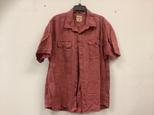 Red Head Mens Button Down, 2XL, E-Comm Return