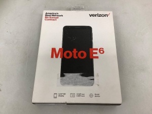 Verizon Moto E6, Appears New