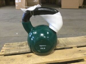 Amazon Basics Vinyl Coated 55lb Kettlebell