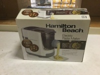 Hamilton Beach&nbsp;Electric Pasta Maker. Appears Unused. E-Commerce Return
