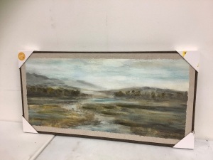 Landscape Wall Art, Appears New, Sold as is