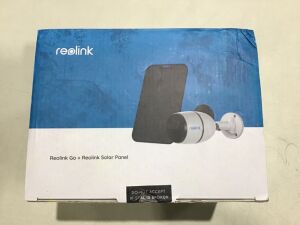 Reolink Go Wifi Security Camera + Reolink Solar Panel 