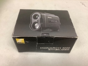 Nikon Monarch 3000 Stabilized Laser Rangefinder, E-Commerce Return, Sold as is