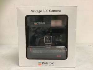 Vintage 600 Polaroid Camera, E-Commerce Return, Sold as is