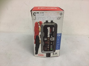 Genius Boost Jump Starter, Powers Up, E-Commerce Return, Sold as is