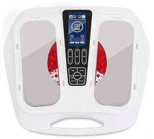 OSITO Foot Circulation Stimulator with Heat, EMS & TENS Electrical Muscles Stimulator 