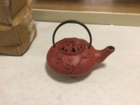 Large Cast Iron Tea Kettle. Appears New