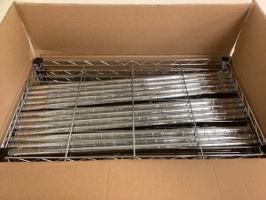 Homdox Metal Shelf, Appears New, Sold as is