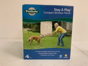 PetSafe Compact Wireless Fence, E-Commerce Return, Sold as is