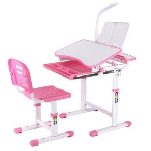 Homfa Multi-purpose Height Adjustable Children's Learning Desk Table and Chair Set 