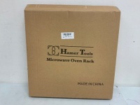 Hammer Tool Microwave Oven Rack, Appears New, Sold as is